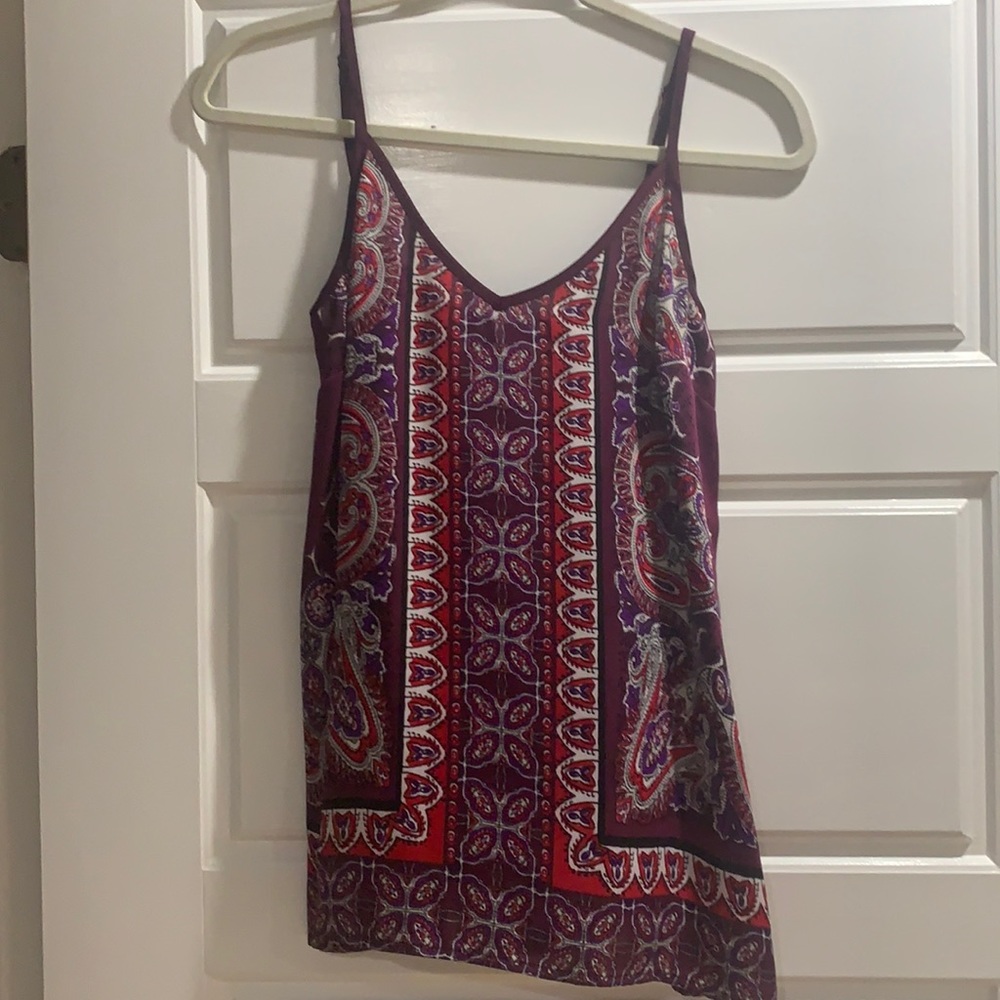 Express Size Medium Tank Purple and Red